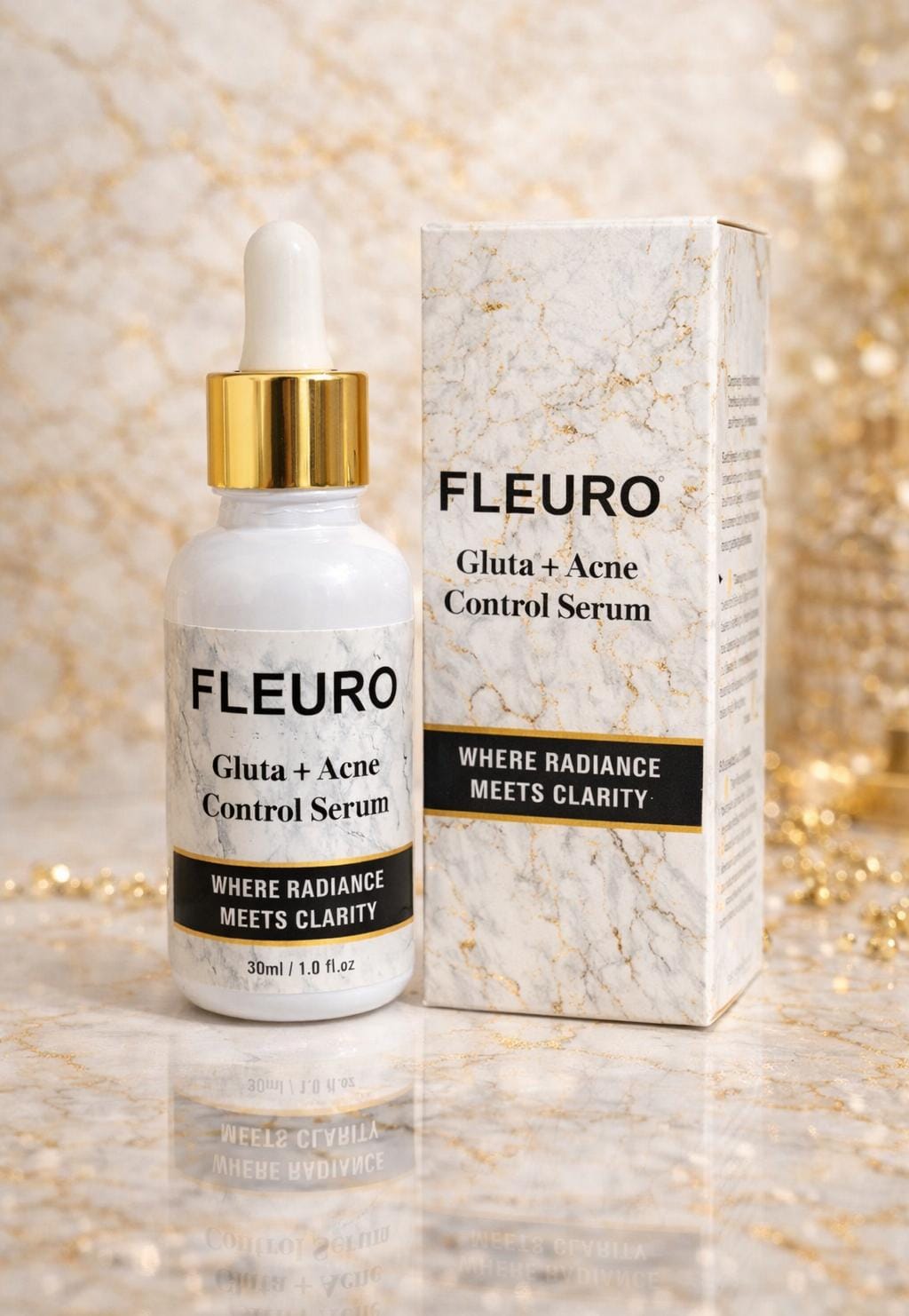 Fleuro Gluta + Acne Control Serum